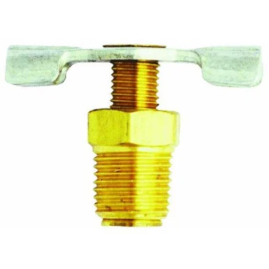 Milton Industries S-614-4 1/4" Drain Cock, 2/cd
