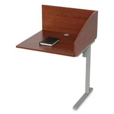 Linea Italia SC802CH Study Carrell Add On, 1-leg, 31.25 X 23.25 X 45.25, Cherry