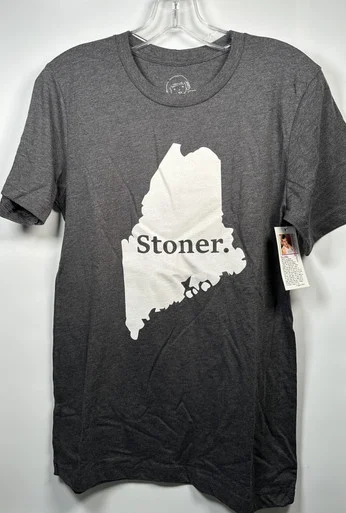 Stoner T-shirt Maine Vintage Style