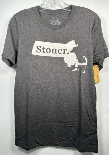Stoner T-shirt Massachusetts Vintage Style