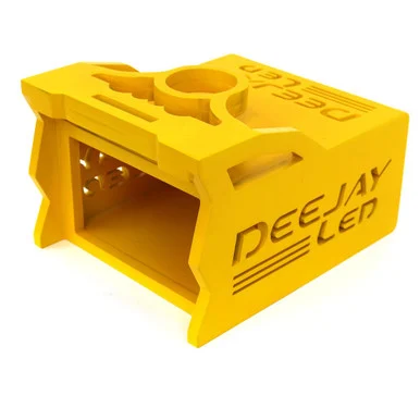 Deejay LED TBH1DIN2EQYELLOW 1 Din + 2 Eq Yellow Wooden Cas