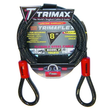 Trimax TDL815 Trimaflex Dual Loop Multi-use Cable 8 Ft X 15 Mm