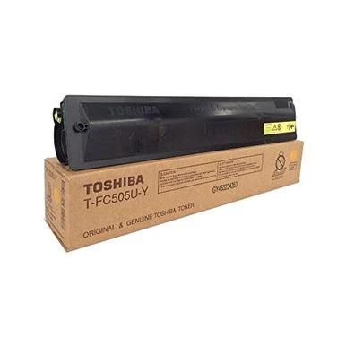 Toshiba Original Toner Cartridge - Yellow (tfc505uy)