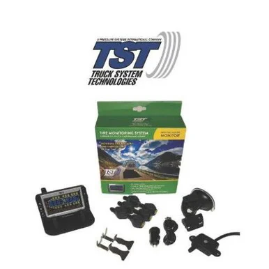 Truck System Technologies TST507FT6C TST 507 TPMS 6 Flow-Through Sensor System With Color Display