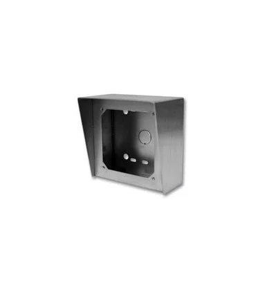 Viking Electronics Stainless Steel 5X5 Surface Mount Box with Panel (ve-5x5-pnl-ss)