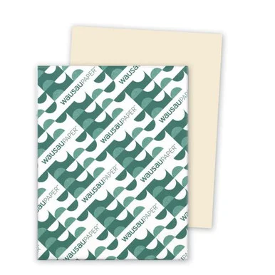Neenah Paper Vellum Paper - For Inkjet, Laser Print - Letter - 8.50" X 11" - 67 Lb - Recycled - 250 / Pack - Ivory (WAU82361)