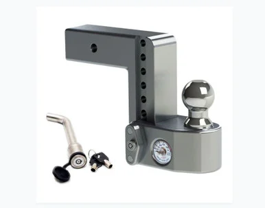 Weigh Safe WS62.5KA Adjustable Aluminum Trailer Hitch 6-Inch Drop 2.5-Inch Shank WS62.5KA