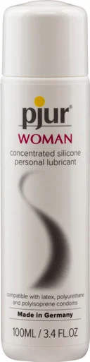 Pjur Woman Silicone 3.4 Fl. Oz. 100ml - Adult Toys