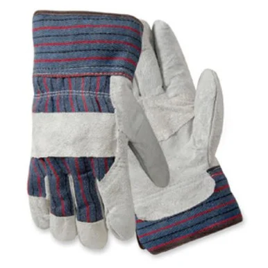 Wells Lamont Palm Gloves - White - Leather - 2/pair (y3401l_35)