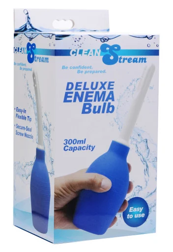 Clean Stream Deluxe Enema Bulb - Adult Toys